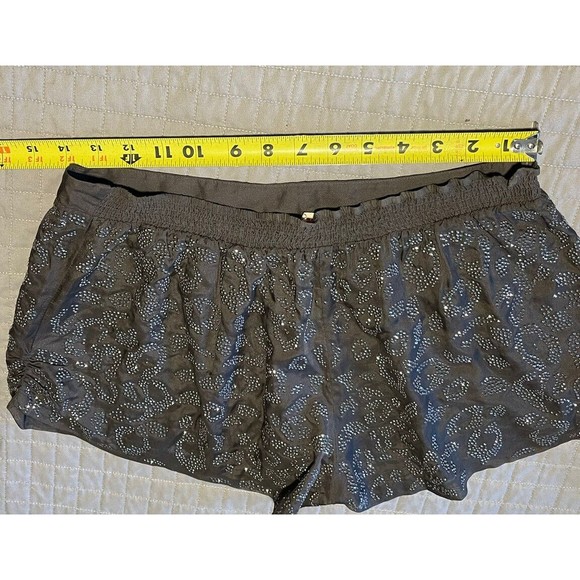 Rebecca Taylor silk bejeweled shorts 4 Lined‎ Pull On Elastic Originally $398 - Picture 16 of 16